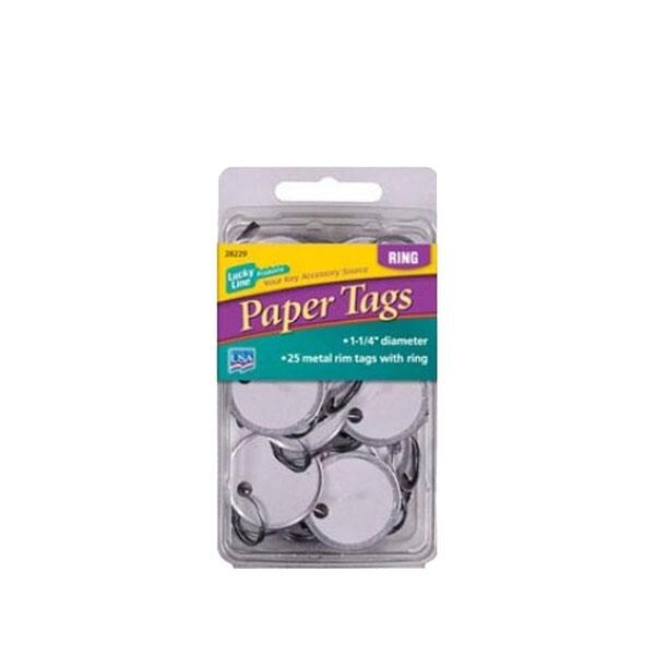 TAG様、専用 Lucky Line LuckyLine: 1-1/4 PAPER TAG W/RING 25/CLM LKL